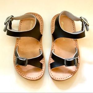 Freshly Picked Ebony Carmel Sandal Toddler Size 5
